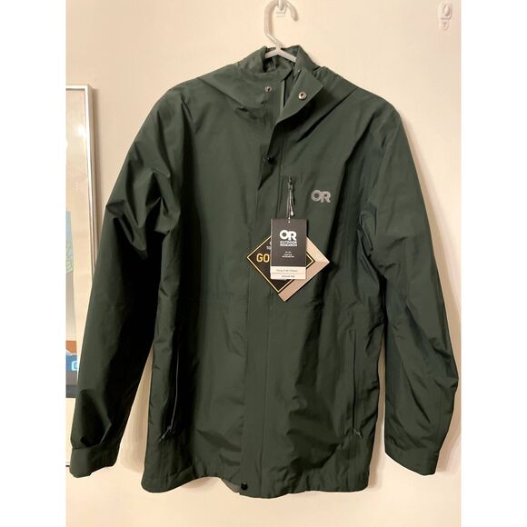 Outdoor Research Men's Foray GORE-TEX® 3-in-1 Parka in Grove (Size S) - Picture 2 of 4
